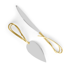 Load image into Gallery viewer, Calla Lily Cake Knife &amp; Server Set
