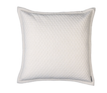 Load image into Gallery viewer, Laurie Diamond Quilted European Pillow - Ivory 26x26
