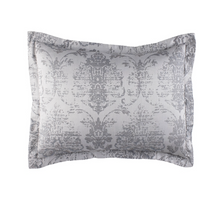 Load image into Gallery viewer, Medici Queen Duvet Ensemble - Silver/Grey
